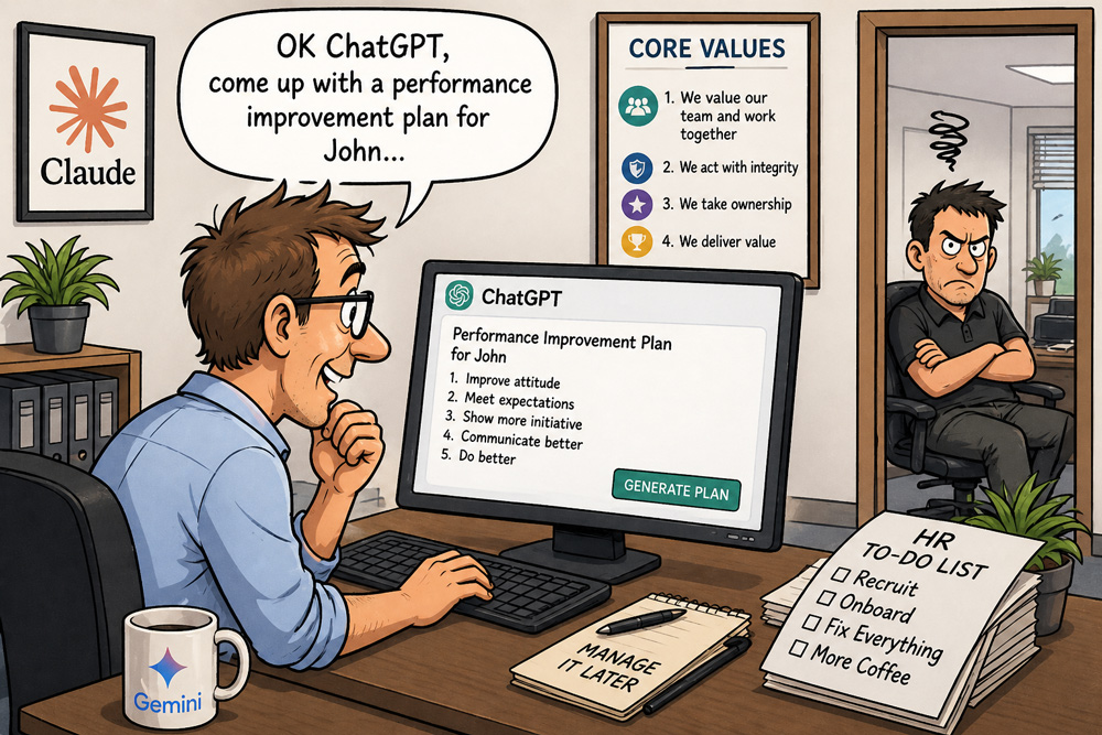 Don't use AI in HR for managing your people.