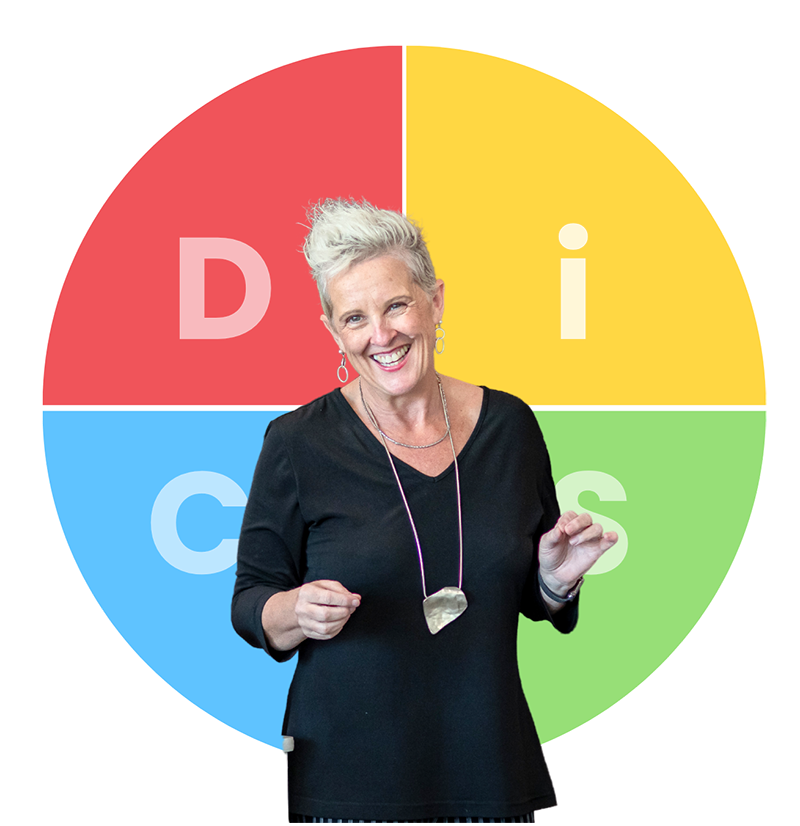 Deb Peppard delivering the HR Staff n' Stuff DiSC workshop