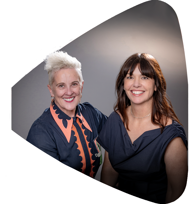 Deb Peppard and Kirsty Smith